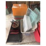 Totes, Shelf & yard tools