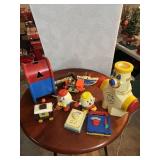 Fisher Price toys, Edward Mobley rubber dog,