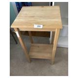 Wooden fern stand