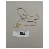 14k pendant - necklace doesn
