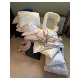 Pillows, rugs & blankets