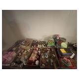 Christmas orniments & tins