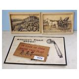 ALSONS ADVT. CHALK LIKE 3D PICTURES 1 W/CHIP