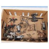 CIVIL WAR TOYS SOME PLASTIC SOME METAL