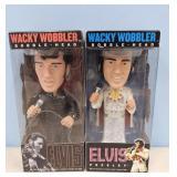 2 ELVIS BOBBLE HEADS