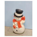 SMALL BLOW MOLD SNOWMAN