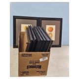 10 FRAMED FRUIT PRINTS