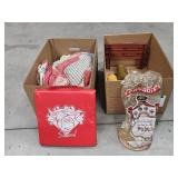 STADIUM CUSHION, QUILT TOP & TOWLES