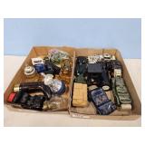 2 FLATS OF AVON BOTTLES