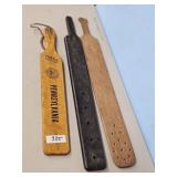 PENN. THETE CHAPTER PADEL & 2 BOARD OF ED PADDLES