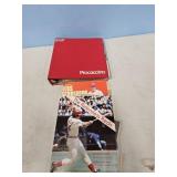 BINDER OF CINCINNATI REDS/REDS SCOREBOOK