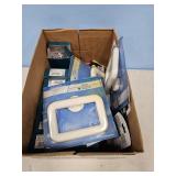 UNOPENED BOXES OF BATHROOM FIXTURES