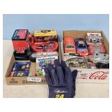 NASCAR TINS, GLOVES, CARS