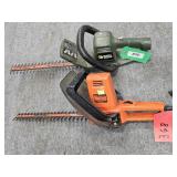 2 ELEC. HEDGE TRIMMERS