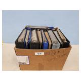 12 BASEBALL CARD ALBUMS