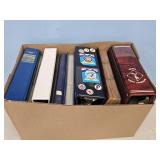 9 BASEBALL CARD ALBUMS