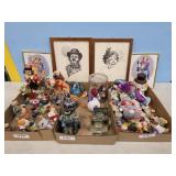 CLOWN PICTURES/FIGURINES