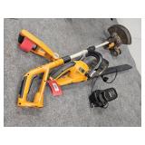 WORX BATTERY OP. HEADGE TRIMMER & WEED EATER
