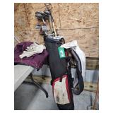 GOLF CLUBS & BAG