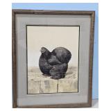 1937/51 Black Cochin by A.O. Schilling