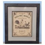 1879 Front page of Poultry World by Poultry World