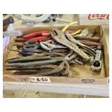 CABLE CUTTER, CHANNEL LOCKS, VISE GRIPS