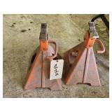 LARGE PAIR OF JACK STANDS