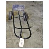 BLACK HAND TRUCK W/AIR TIRES