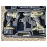 CRAFTSMAN 14.4 BATTERY OP WORKLIGHT & DRILL