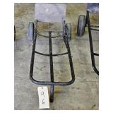 BLACK HAND TRUCK W/SOLID TIRES