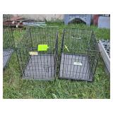 PAIR OF SMALL PET CAGES