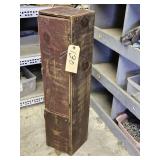 SMALL WOODEN PRIMITIVE TYPE CABINET APPROX.