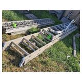 ALUIM EXT. LADDERS & SUPPORT