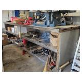 STAINLESS STEEL  PREP TABLE USED FOR A WORK