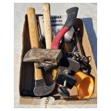 HAMMERS, HATCHET, OTHER TOOLS