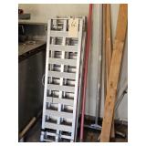 PAIR OF ALUIM. FOLDING RAMPS