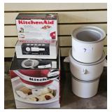KITCHENAID ICECREAM MAKER & ACCESSORIES