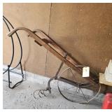 PUSH STEEL WHEEL CULITIVATOR