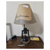 LANTERN MADE INTO ELEC. LAMP