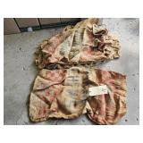 PURINA & OTHER BURLAP FEED SACKS