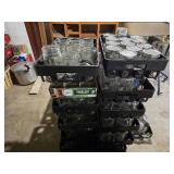 LARGE LOT ASSORT. CANNING JARS