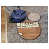 ANCHOR CASSEROLE CARRIER, LAZY SUSAN