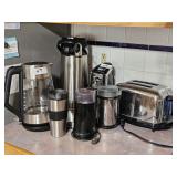 TOASTER, ELEC. CAN OPENER, ELEC. COFFEE POT
