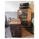 DVDPLAYER, YAMAHA RECEIVER, 4 SPEAKERS