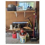 GREY, BLUE GRANITE PANS, ATLAS JARS, GAS CAN