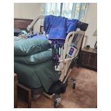 HOYER LIFT, AIR MATTRESS, NEW BED PADS