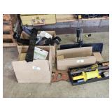 HAND MITER SAW, NEW WORK GLOVES, MISC. ITEMS