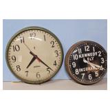 KENNEDY INS. & OTHER ELECT, WALL CLOCKS-NOT