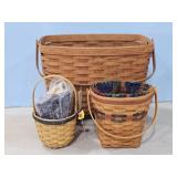 1993-2004-1988 LONGABERGER BASKETS