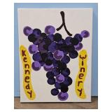 PAINTING ON CANVAS KENNEDY WINERY